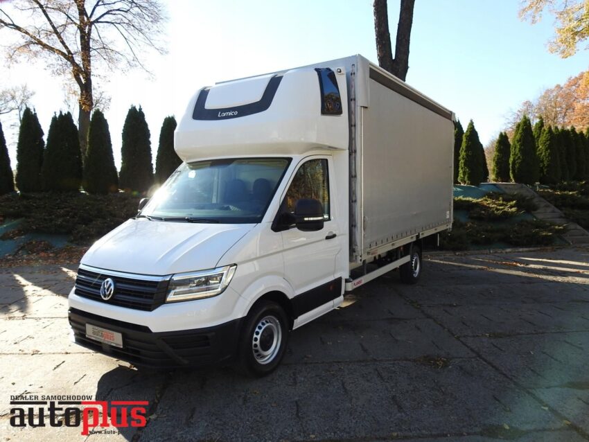 VOLKSWAGEN CRAFTER PLANDEKA 10 PALET KLIMA TEMPOMA