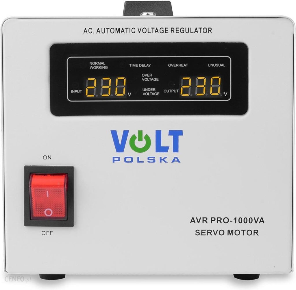 Volt Polska Stabilizator napięcia sieciowego AVR PRO 1000VA 3% SERVO