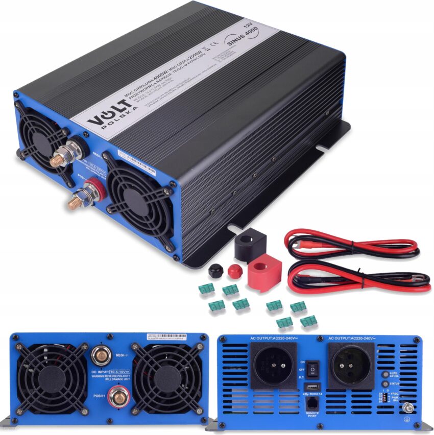 Volt Sinus Eco 4000 12V Przetwornica Napięcia Pol