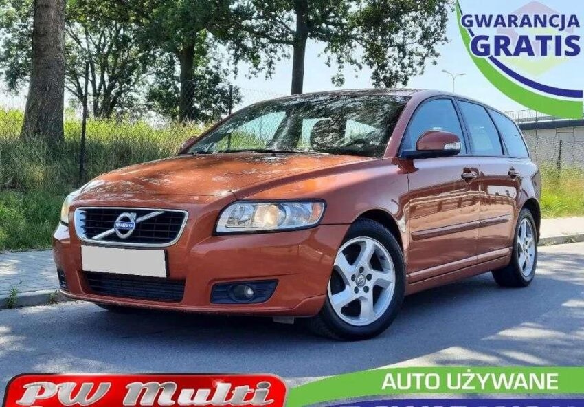 Volvo V50 1.6 Diesel 115KM Bezwypadkowy SALON …