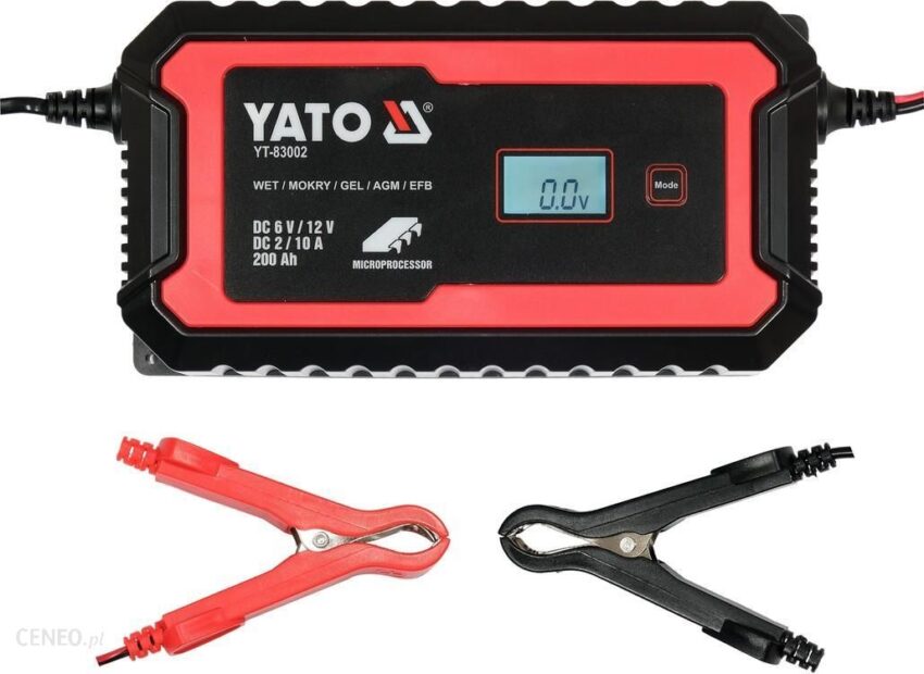 Yato Prostownik Elektroniczny 6V/2A 12V/10A Yt-83002