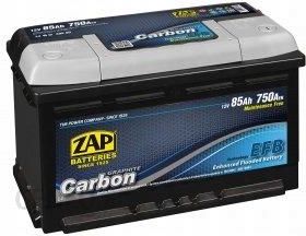 Zap Akumulator Carbon 85Ah 750A Efb 58505