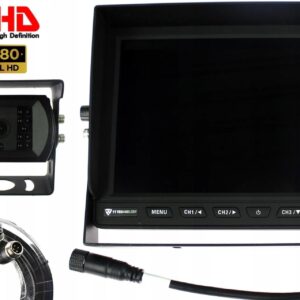 Zmotoryzowani Zestaw Monitor 10” + Kamera Cofania Hd 12V 24V (ZM017_ZESTAW)
